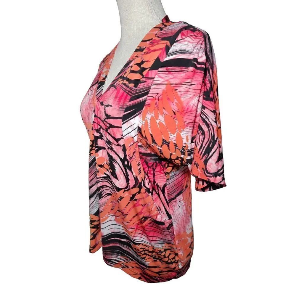 Notations Colorful Designs Top, Women's Blouse - Picture 3 of 5